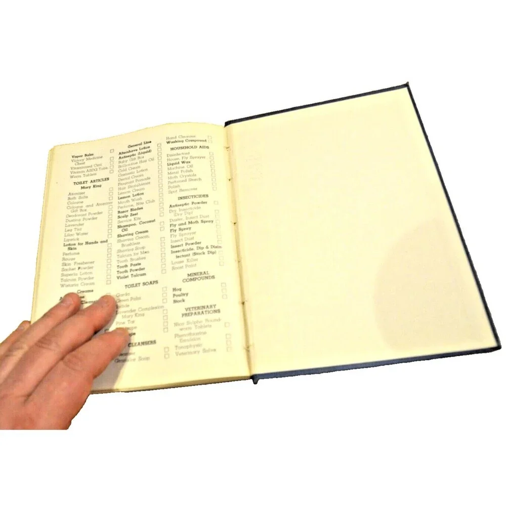 J R Watkins Cook Book Vintage 1943 4th edition Elaine Allen Dust Cover